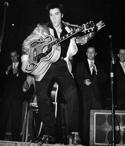 Elvis Presley in 1957